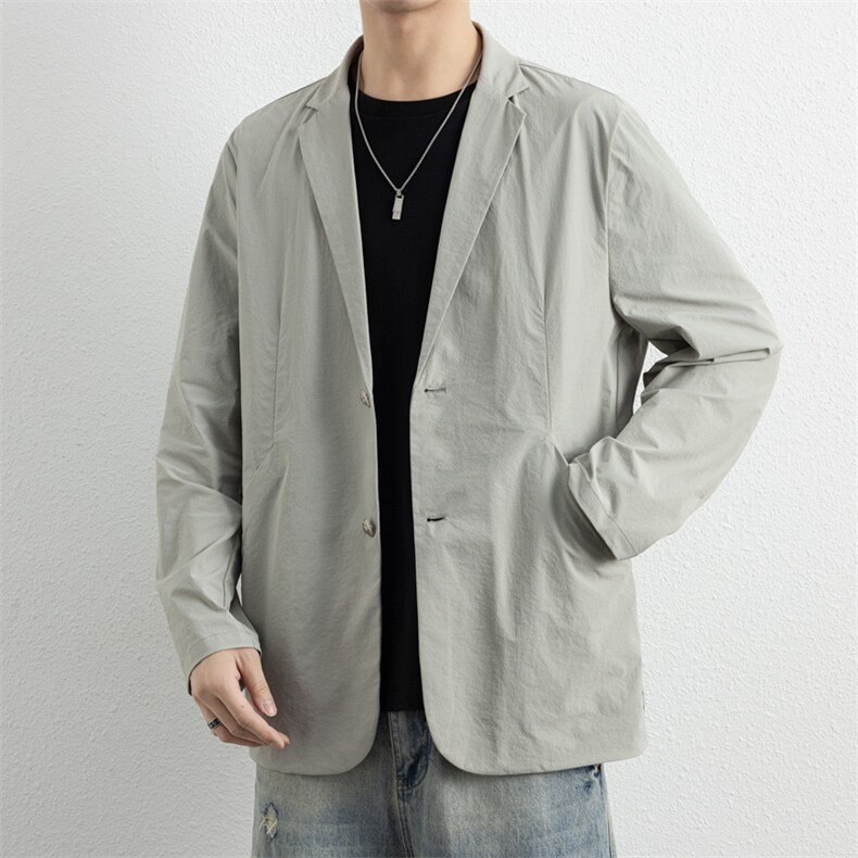 春季新款商务风西装外套男休闲西服男士西服JK02629-P83,男装西服套装,星座308B-2