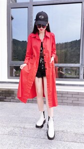休闲风衣图片