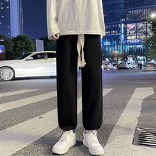 大码S-3XL秋冬手工编织抽绳卫裤男宽松直筒休闲裤K1793-P28，男装休闲裤，星座512-4