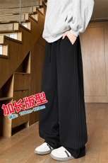 秋季瘦高个子加长休闲裤男直筒阔腿188cm115运动裤宽松KZ030P55，男装休闲裤，电商B312