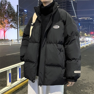立领宽松版棉衣外套面包服外套图片