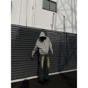 2024/cleanfit牛仔裤微喇叭黄泥色直筒裤1005-3-SGN0014-P65控88图片