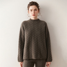 2025年秋季两件套通勤百搭休闲套装，女装套装/套裙，溪贝羊绒