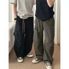(网图慎用)纯棉多口袋潮流宽松休闲工装裤男K5984-特P60控108，男装工装外套，电商A001