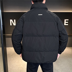 冬季店主风新款立领标羽绒服男短款保暖羽绒外套YR25101-P198，男装羽绒服，电商A237
