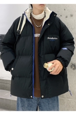 秋冬新款男百搭港风棉衣M068B-P90控148，男装棉衣，星座717