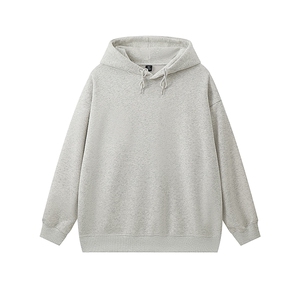 春季 重磅400克足全棉高品质侧口袋连帽卫衣外套男 RH113-P45图片