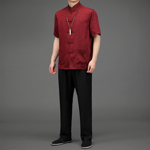 BETZ2205钱塘2020-2风唐装中老年男装中老年套装P110，男装中老年男装，钱塘207-2