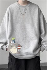 圆领卫衣男大码加厚加绒长袖t恤男S6152-P28加绒款-P33，男装卫衣，电商A040