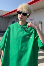 新款港风抖音直播短袖T260克TB5159批28纯棉220克T5159P23控38，男装T恤，电商C408(原B339-1)