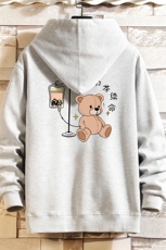 KS21194-P38加绒款-P43连帽开衫卫衣男运动外套大码班服砖墙，男装卫衣，电商A040A