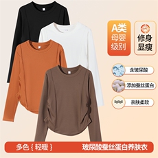 秋季新款纯色针织休闲紧身时尚百搭，女装针织衫/毛衣，斯美雅电商供货