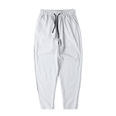 2025新/秋港风男士休闲裤9分长裤宽松店主风裤子哈伦裤薄8325/P45，男装休闲裤，电商B381-2