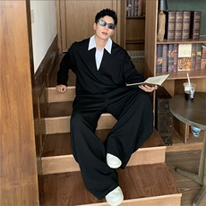 网图现货套装TZ106-P95上衣W205-P50裤子KK307-P45，男装休闲套装，星座1213