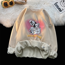 抖音供货、重磅加绒加厚卫衣秋圆领宽松D223A-DY-WY2206-P45，男装卫衣，电商019-1