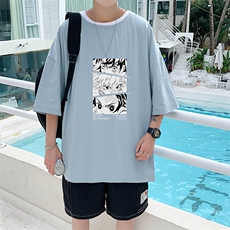 浅蓝色