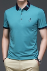 2026夏季休闲时尚Polo衫男短袖夏季青年百搭T恤男上衣QP8835-P53，男装T恤，星座1105-3