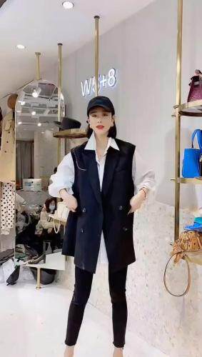 欧货马甲，灰，黑两色！，女装马夹，浪漫E点