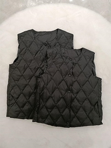 羽绒马甲，女装马甲，俏琉海