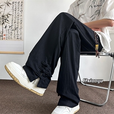 XZ616春夏季新款新中式盘扣设计款休闲裤TY2445特P30控58，男装休闲裤，星座512A（原616）