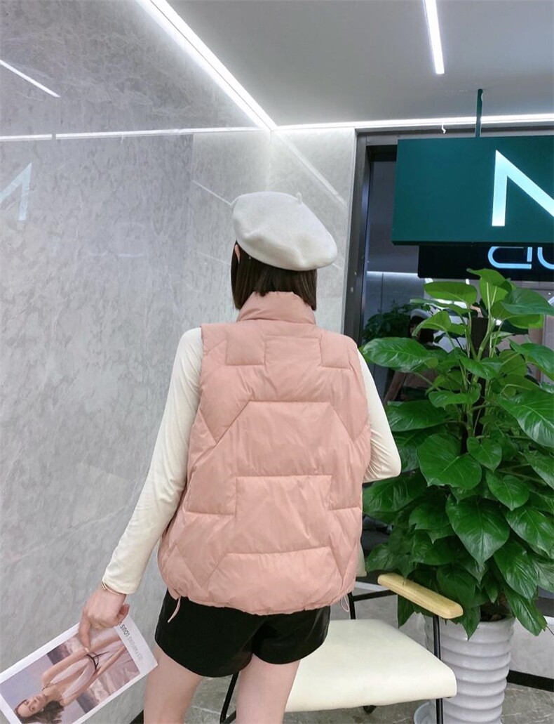 羽绒马甲，女装马甲，美惠百合