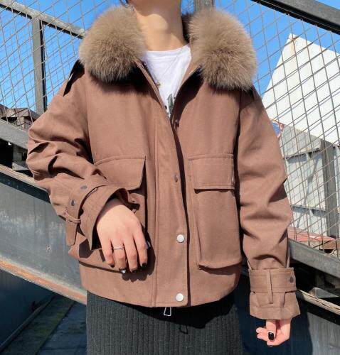 现货冬装派克服，女装，泰靡(1F)