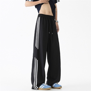 美式条纹冲锋裤男夏季冰丝薄款速干休闲裤25XK67090特批30图片
