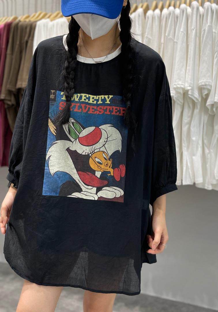 夏季新款大版图案透气舒适上衣，其它，JIAN.Z 简.站