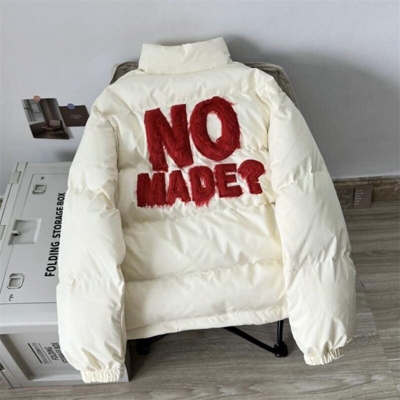 高街植绒刺绣羽绒棉服外套男冬季情侣加厚保暖面包服MC103,男装棉衣,星座1116A（原606A-3）