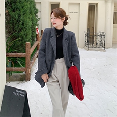 大货已出新款5036双面羊毛西装2c280-P255-K368，女装短外套，2C280