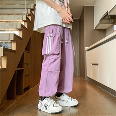 A316-1-K1230P48控68夏季2024多巴胺宽松直筒裤美式机能伞兵裤，男装休闲裤，星座906（原电商a316-1）
