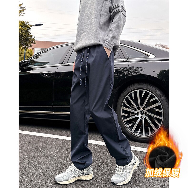 XK60015JR-P30加绒款秋冬季（抽绳版）高品质抖音小脚裤,男装卫衣,电商A178