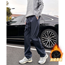 XK60015JR-P30加绒款秋冬季（抽绳版）高品质抖音小脚裤，男装卫衣，电商A178