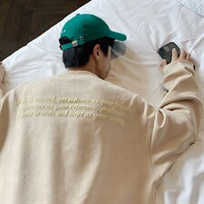 2024秋冬重磅360克麂皮绒发泡印卫衣男女1015-3-WY01-P65，男装卫衣，星座904