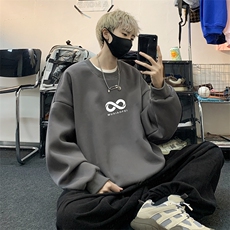 抖音供货、复合重磅360克现货圆领卫衣宽松D223A-YL2380-特P28，男装卫衣，电商019-1