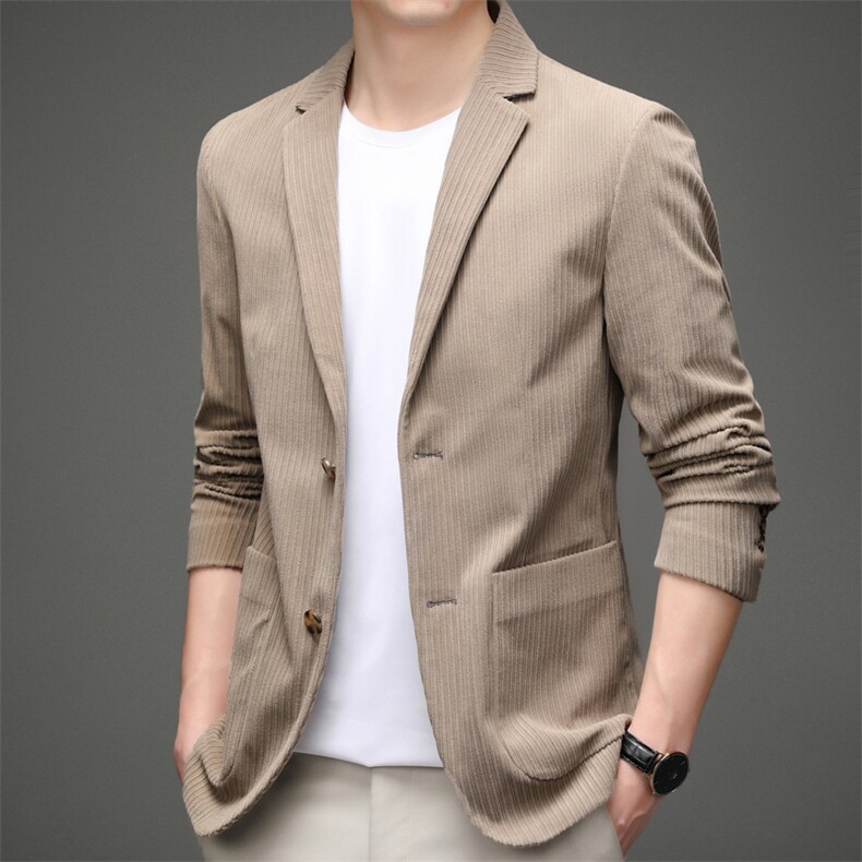 CDC225020钱塘2020-2中青年男士春秋薄款时尚休闲帅气西服P215,男装西服,钱塘207-2