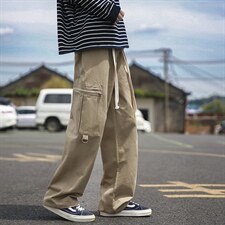 日系工装裤男宽松休闲裤citiboy长裤D329-QM522-P55控68，男装工装外套，电商D329