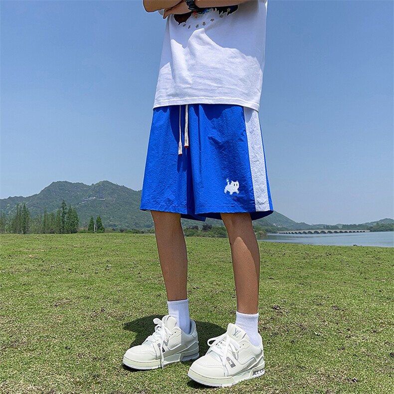 抖音直播得物高品质冰丝速干薄款机能沙滩裤运动短裤K619P28,男装牛仔裤,电商C408-1(原B339-1)