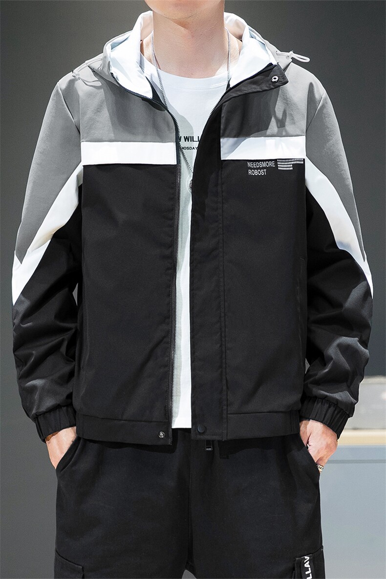 2021春秋季新款夹克男士外套潮上衣休闲青少年衣服外衣DS935T,男装夹克,电商A102