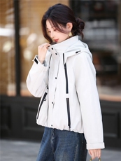 风衣外套女短款春秋2025新款今年流行巨好看高端减龄百搭上衣，女装短外套，丽影随形