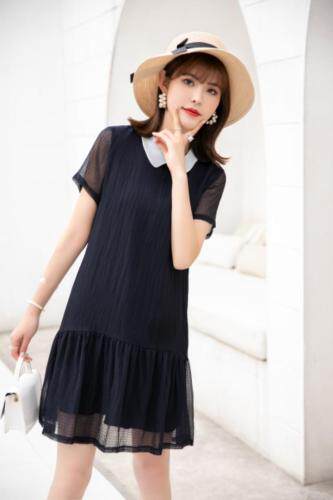 血纺连衣裙，女装连衣裙，英利伊人