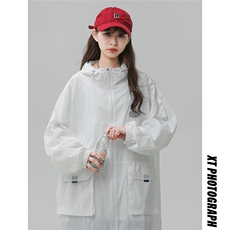 1中性无影墙工装大口袋大码M-5XL户外潮牌防晒服FS77009特P39控78，男装防晒衣，星座226-2