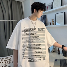 数据超好220克重磅美式潮牌短袖t恤T1181-P28直播有280克品质P35，男装T恤，电商A486