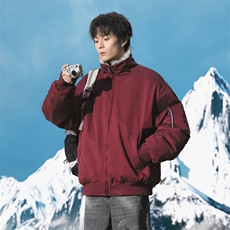 美式复古带毛领棉衣加棉超保暖25年冬季男帅气潮流青春1888-P100，男装棉衣，电商B306