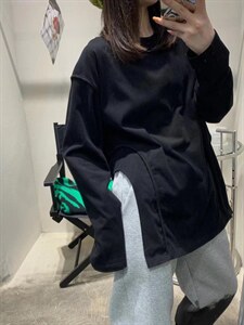 侧边开衩t图片