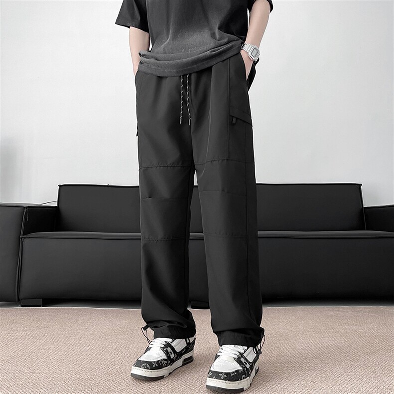 美式高街潮牌工装裤男春秋直筒宽松休闲运动冲锋裤K2824-P38,男装工装外套,星座308B-2