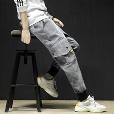 20秋季新款黑墙日系大码潮流工装灯芯绒宽松休闲裤，男装休闲裤，电商A009A（原A058A）
