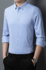 CA10102011钱塘2020-2冬季厚款商务休闲中年男士厚款衬衣P77，男装衬衫，钱塘207-2