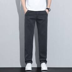 春夏款男士宽松直筒休闲裤男款2025新款春季时尚百搭长裤子男8102，男装休闲裤，星座224-3