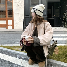 内胆整身羊羔毛派克服棉衣2C167-901-P225-K298，女装棉衣/棉服，2C167